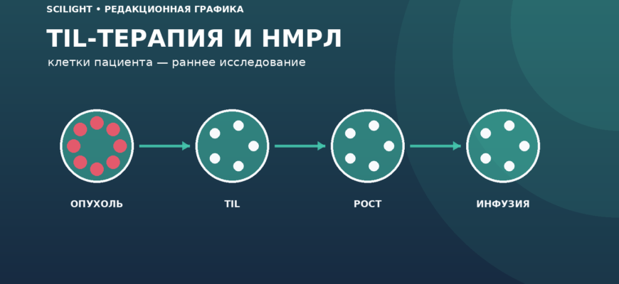 Схема выделения, размножения и инфузии опухоль-инфильтрирующих лимфоцитов