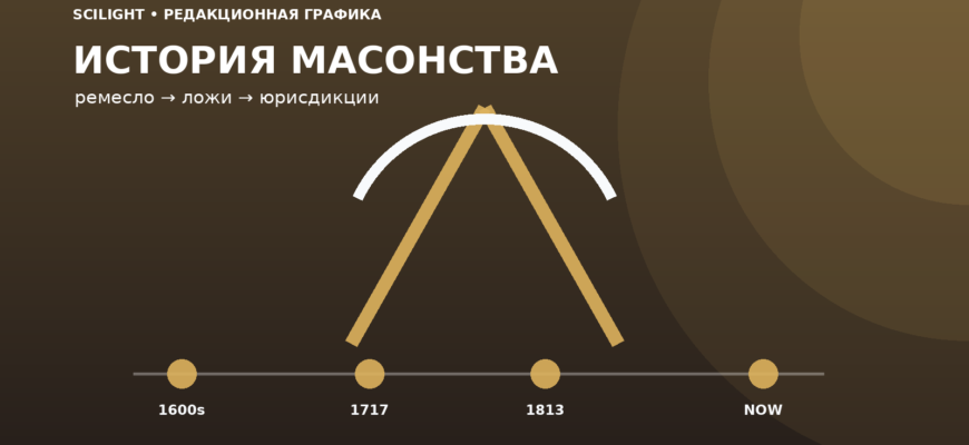 Хронология масонства от ремесленных лож до современных юрисдикций