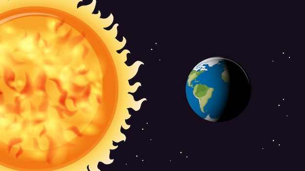 Расположение Солнца в солнечной системе